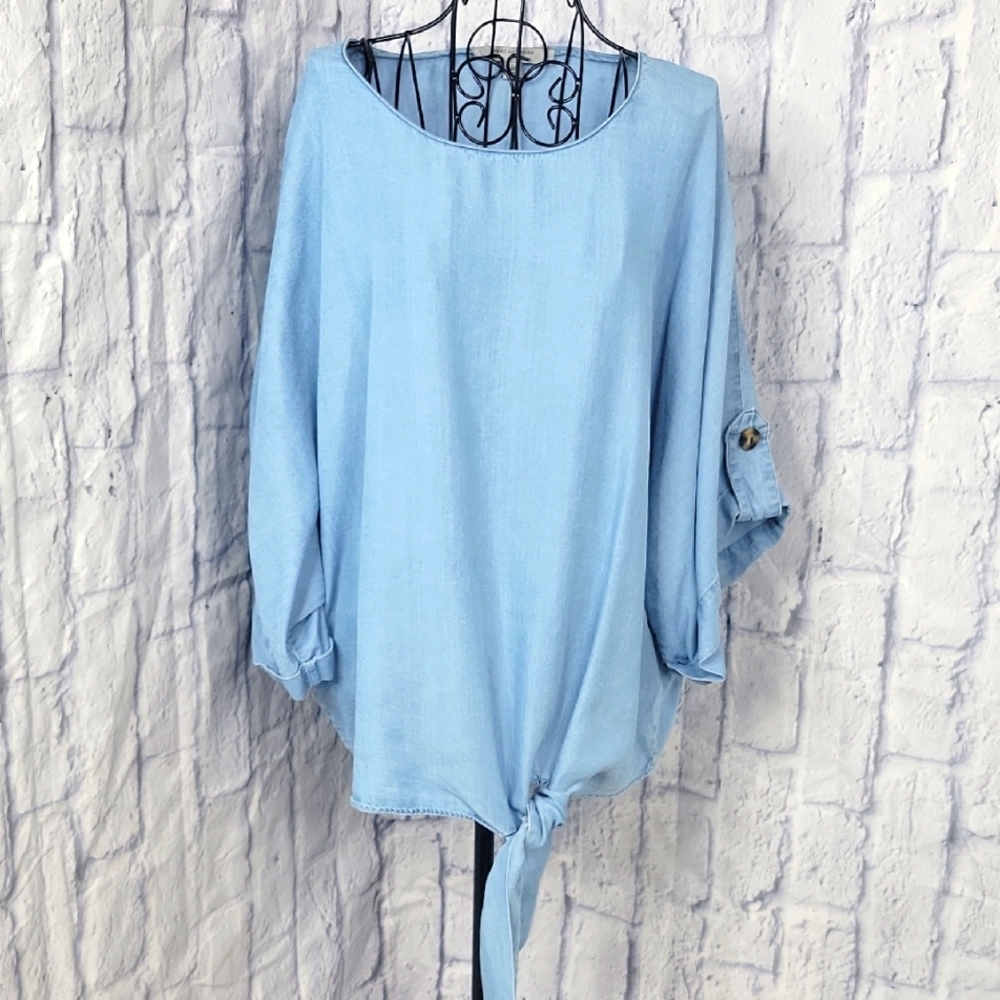 Marc New‎ York Light Blue Blouse